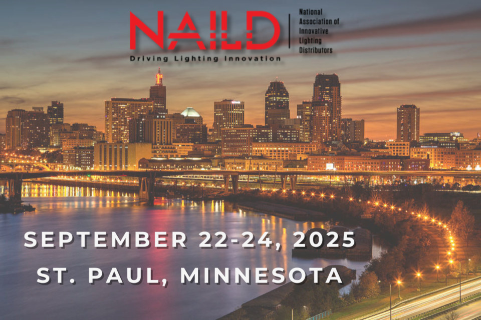 2025 NAILD Lighting Convention in St. Paul Minnesota